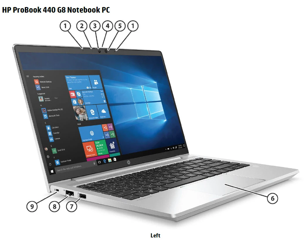 لپ تاپ HP  440 G8